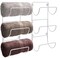 Sorbus Metal Wall Mounted Bathroom Towel Rack - Organizer for Towels, Washcloths, Hand Towels, Linens, Ideal for Bathroom, Spa, Salon
